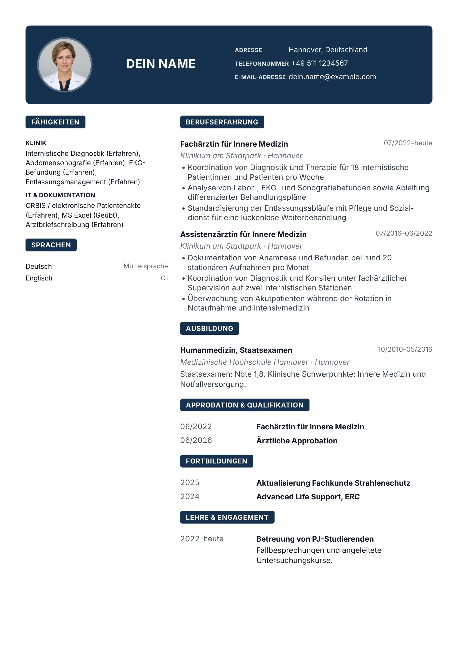 Arzt allgemein · Modern