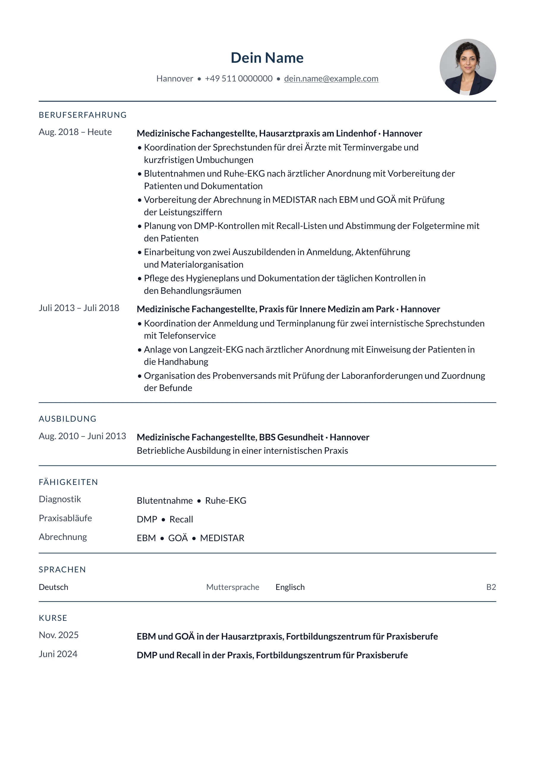 MFA – allgemein · Klassisch