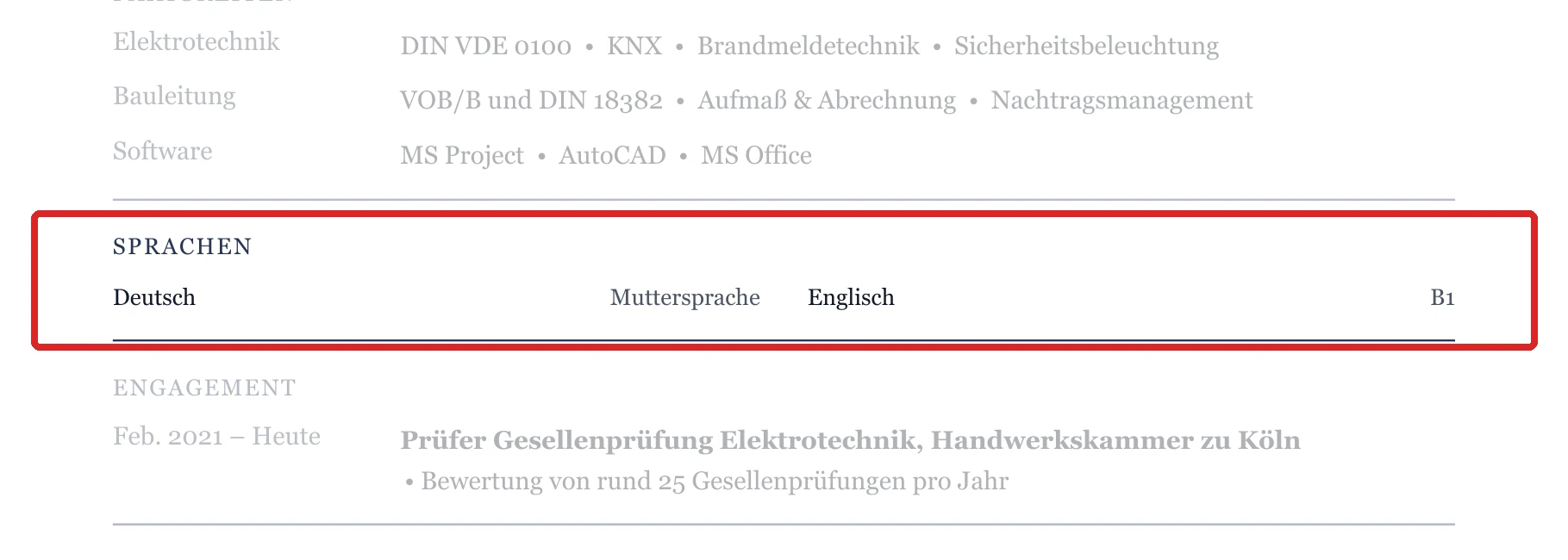 Sprachen im Muster – TGA & Gebäudetechnik