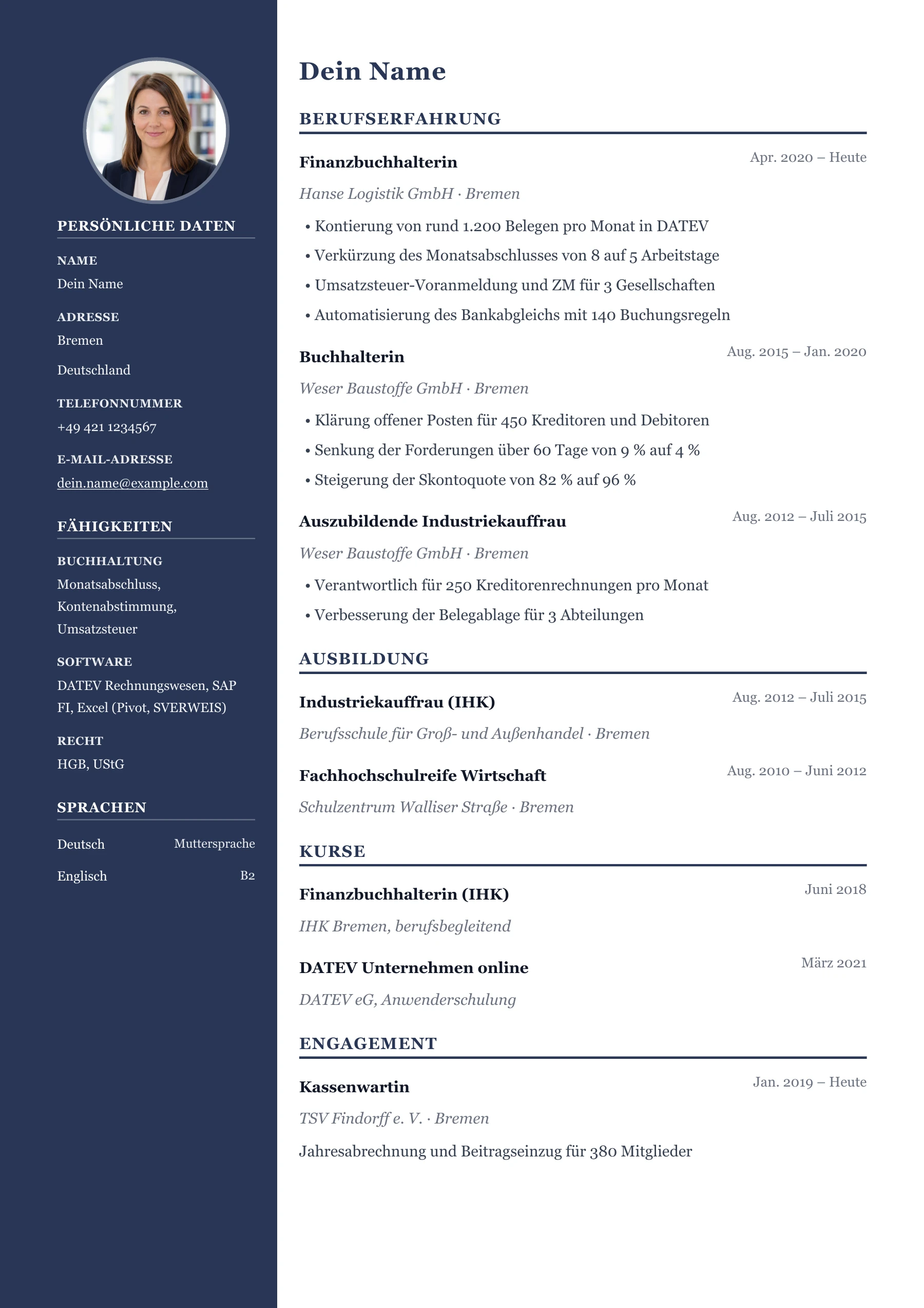 Buchhaltung allgemein · Professionell