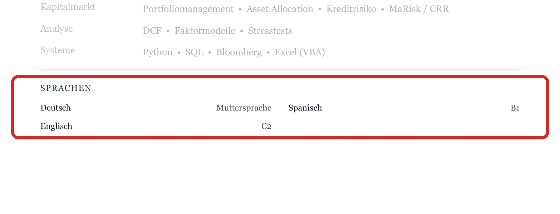 Sprachen im Muster – Asset Management & Risiko