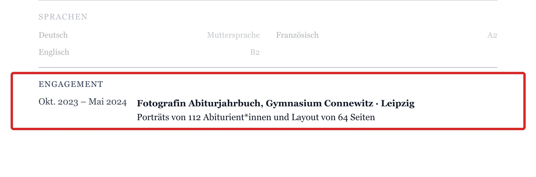 Engagement im Muster – Ausbildung & Berufseinstieg