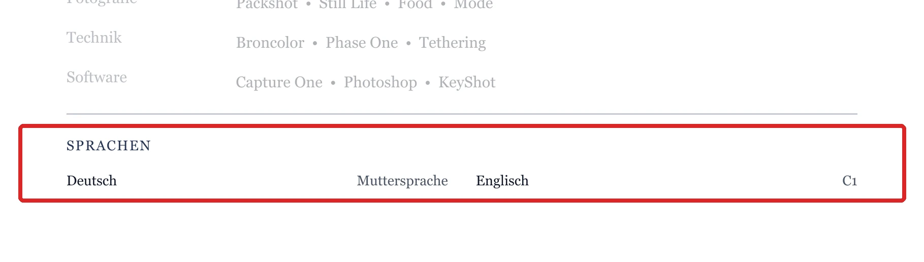 Sprachen im Muster – Produkt, Werbung & Mode