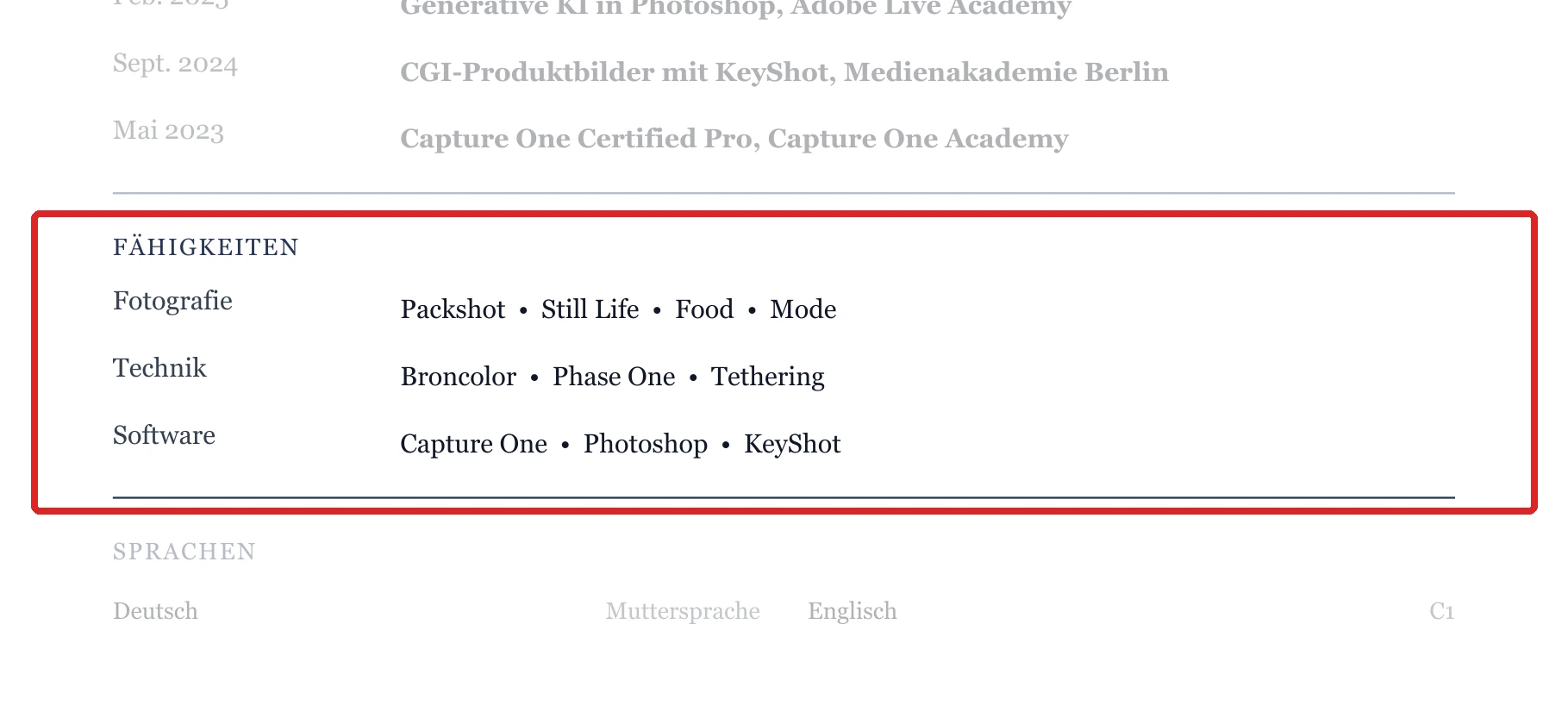 Kenntnisse im Muster – Produkt, Werbung & Mode