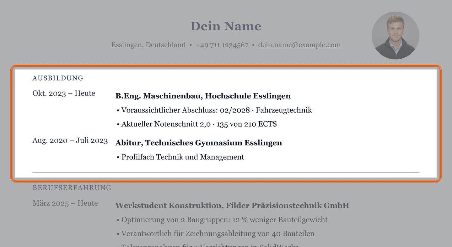 Studium im Muster – Muster Technik & IT