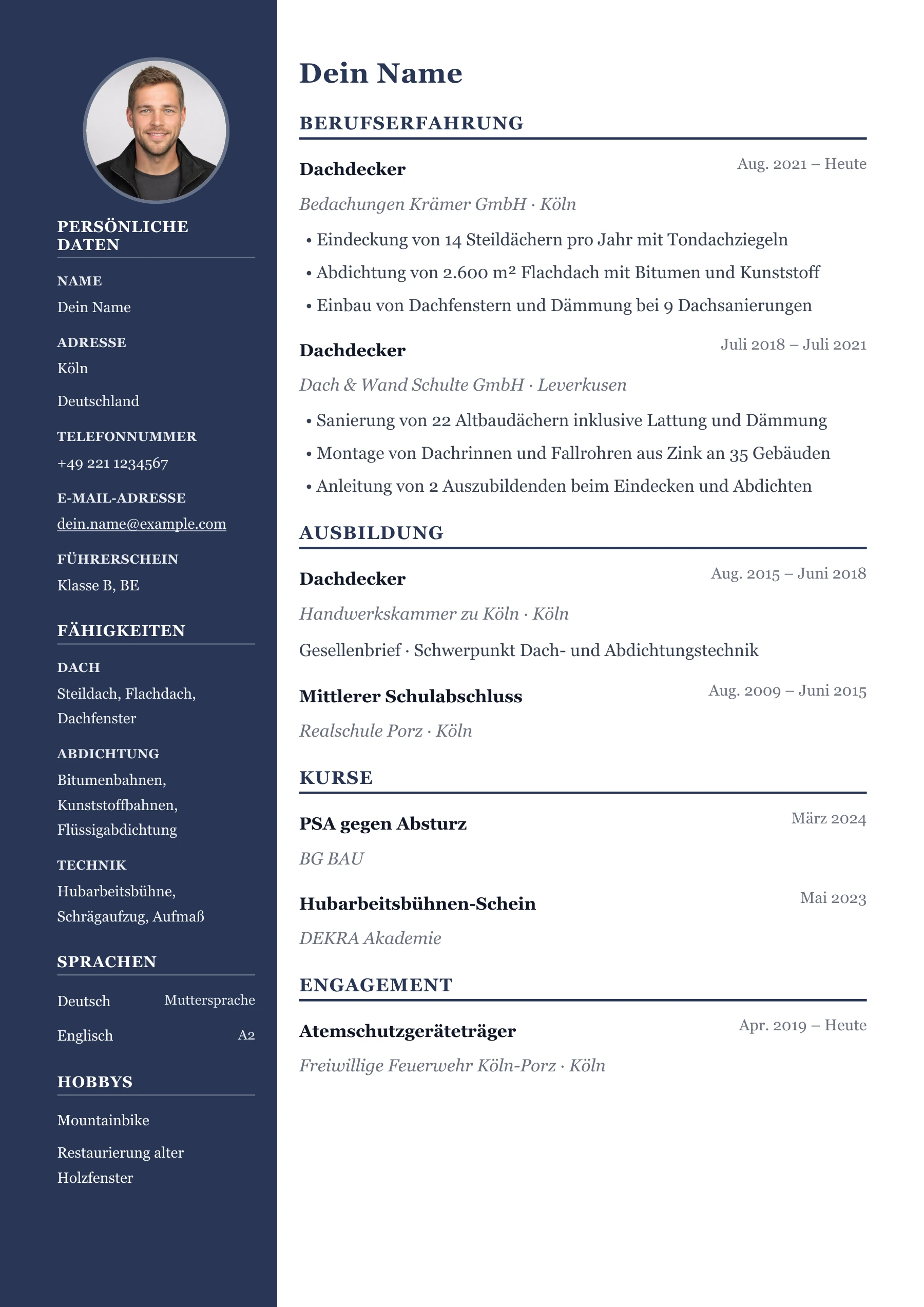 Handwerk allgemein · Professionell
