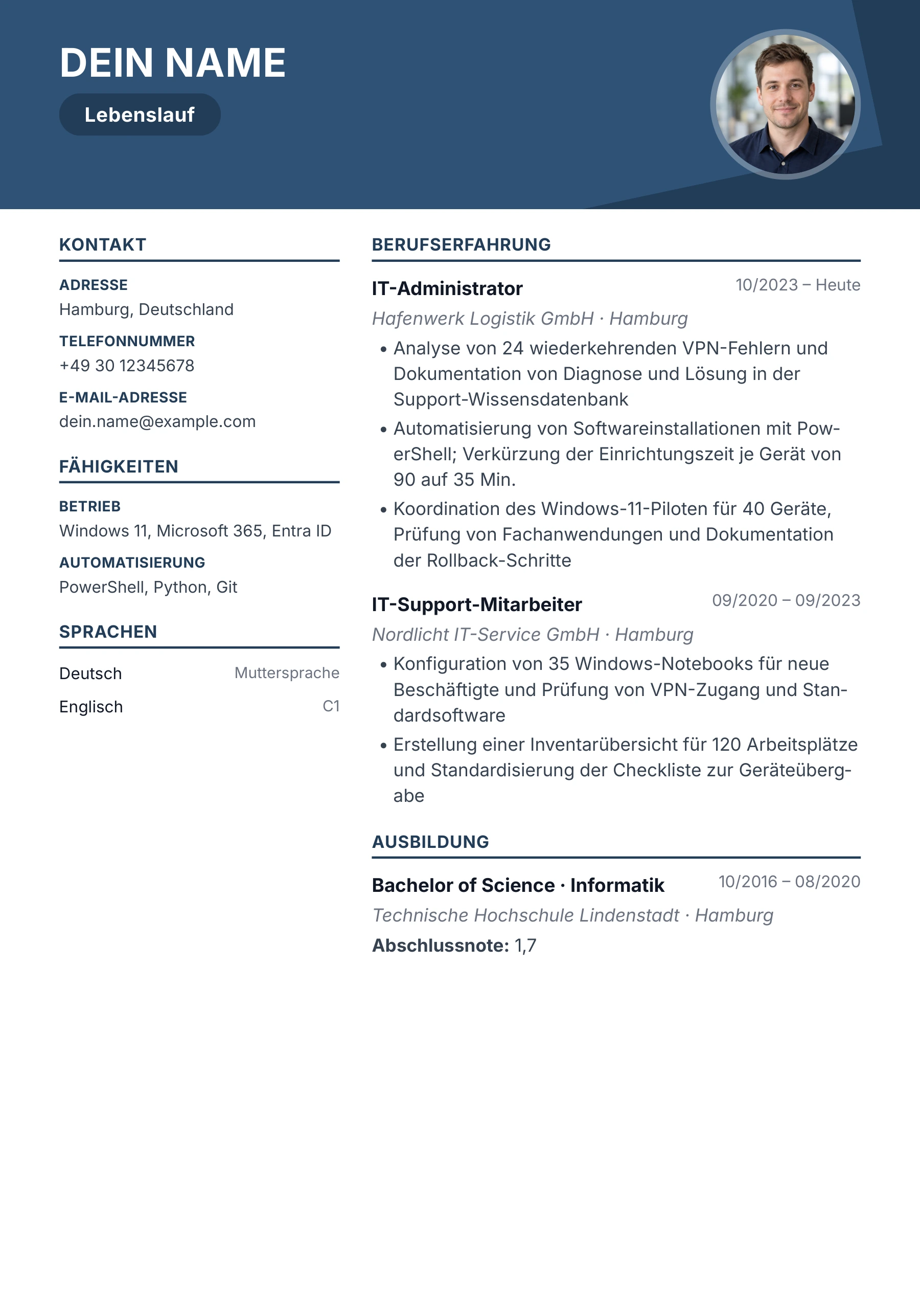 Informatiker / IT – allgemein · Geometrisch