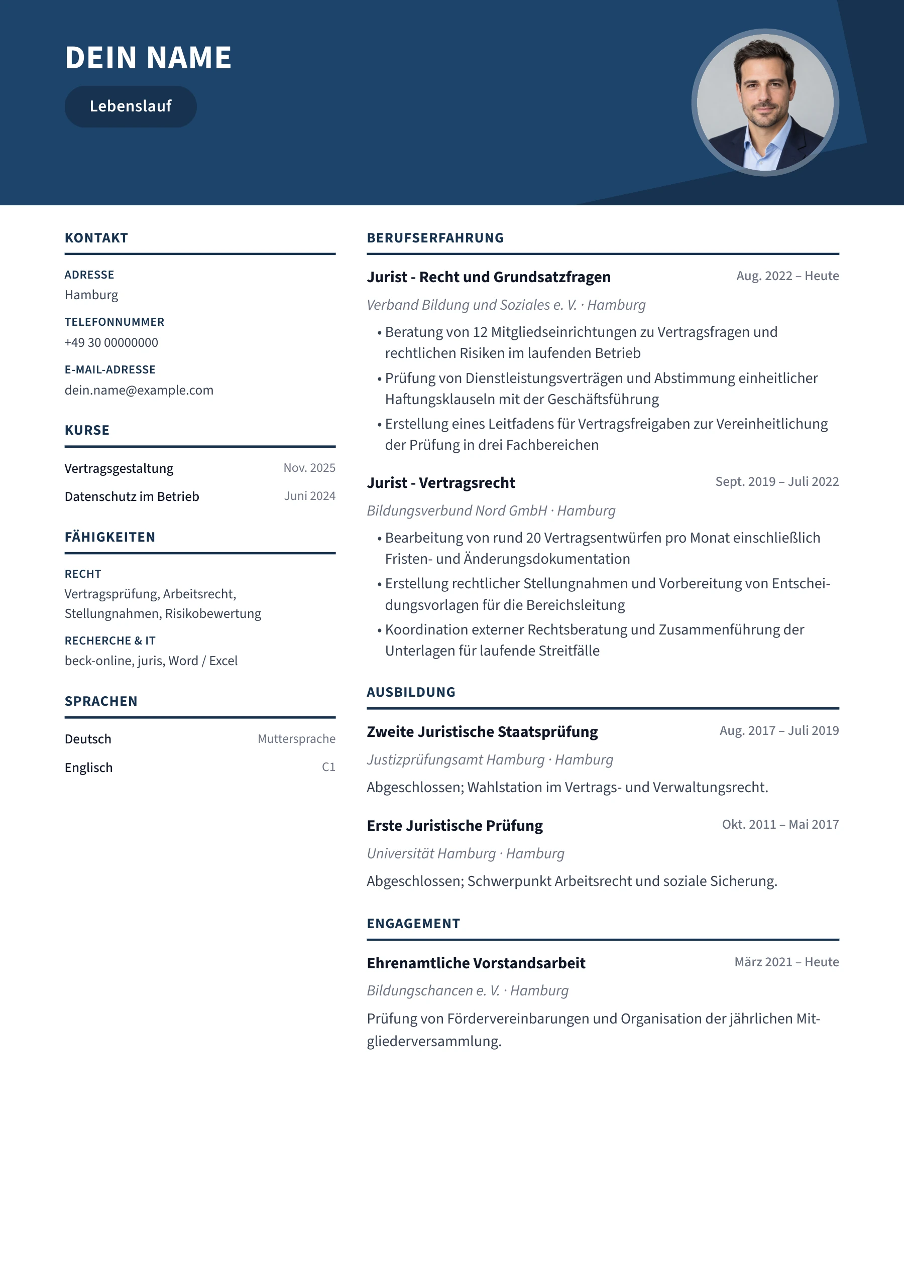 Jurist – allgemein · Geometrisch