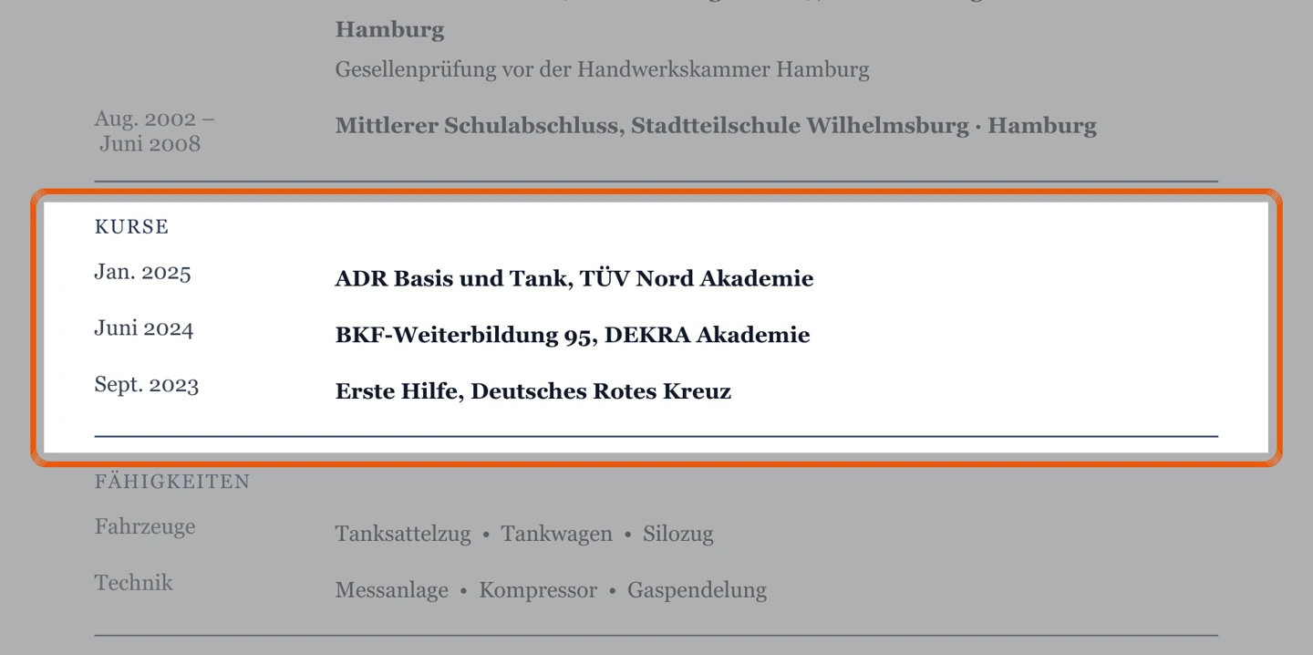 Ausschnitt Muster Gefahrgut, Tank & Silo