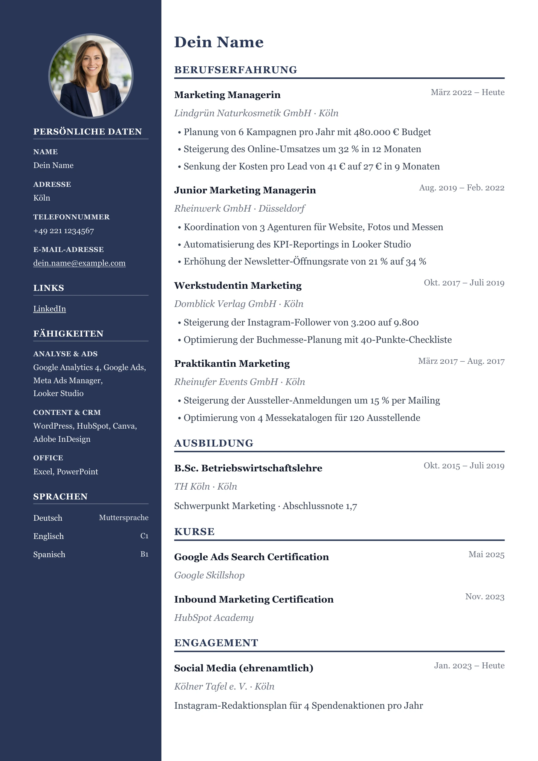 Marketing allgemein · Professionell
