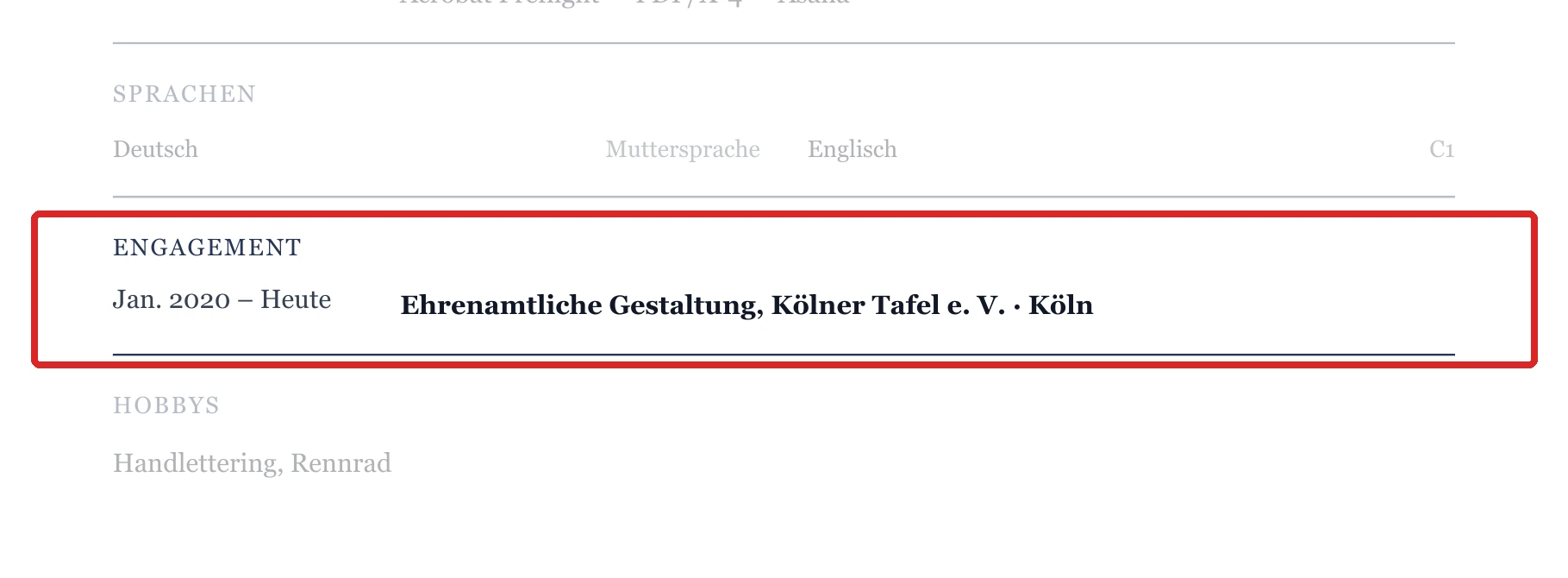 Engagement im Muster – Mediengestalter*in – allgemein