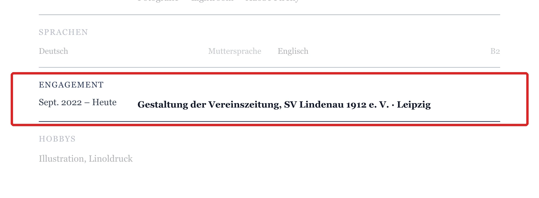 Engagement im Muster – Ausbildung & Berufseinstieg