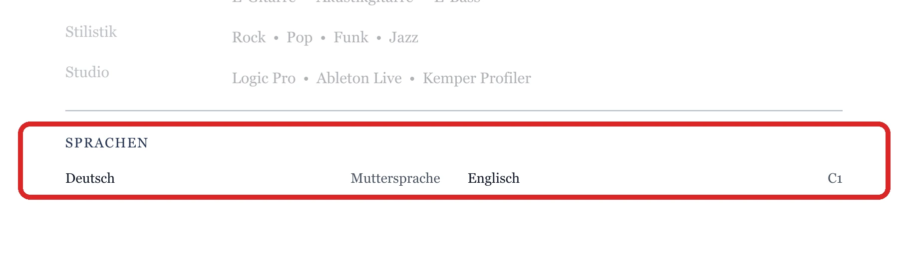 Sprachen im Muster – Band, Pop, Jazz & DJ