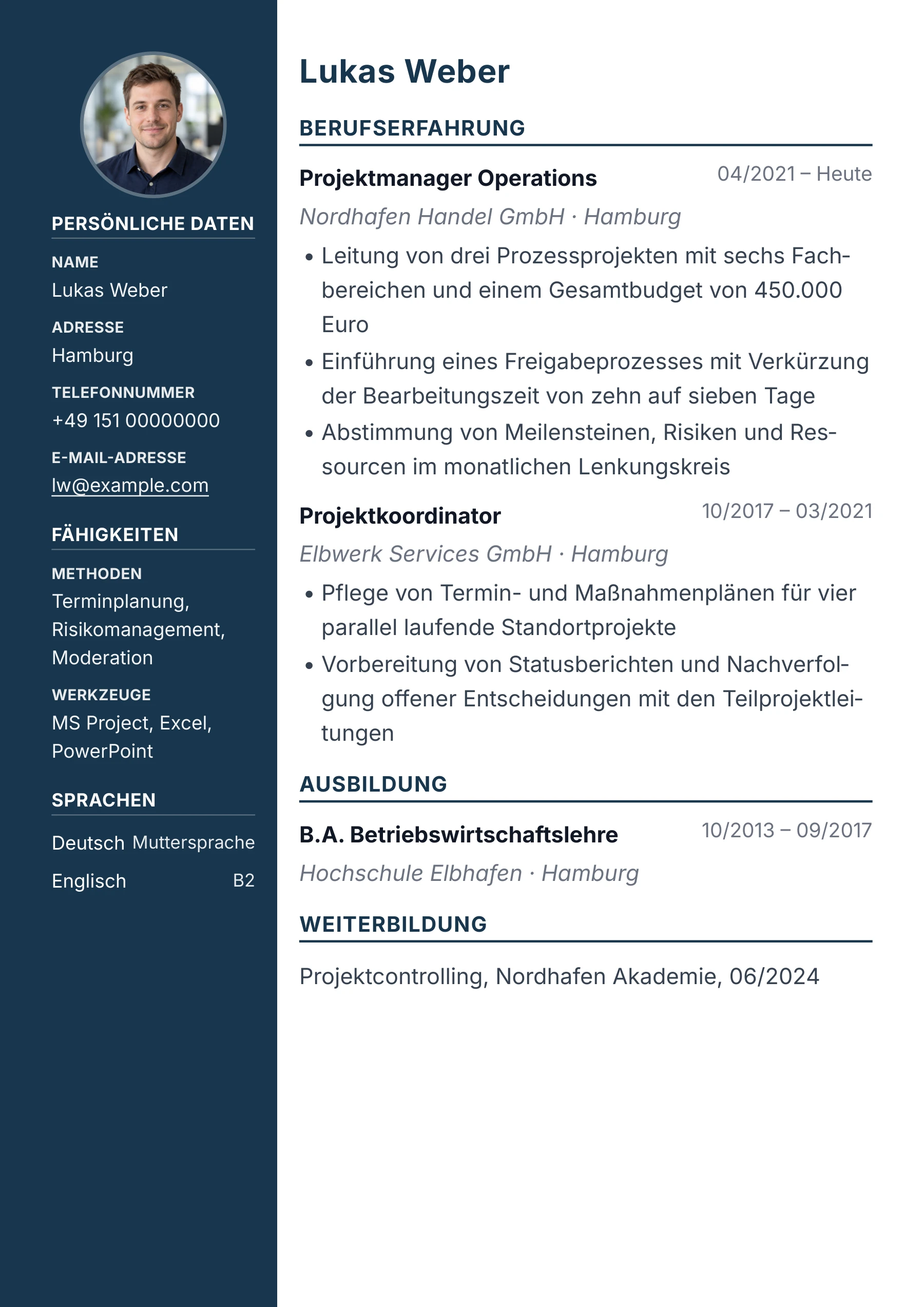 Projektmanagement allgemein · Professionell