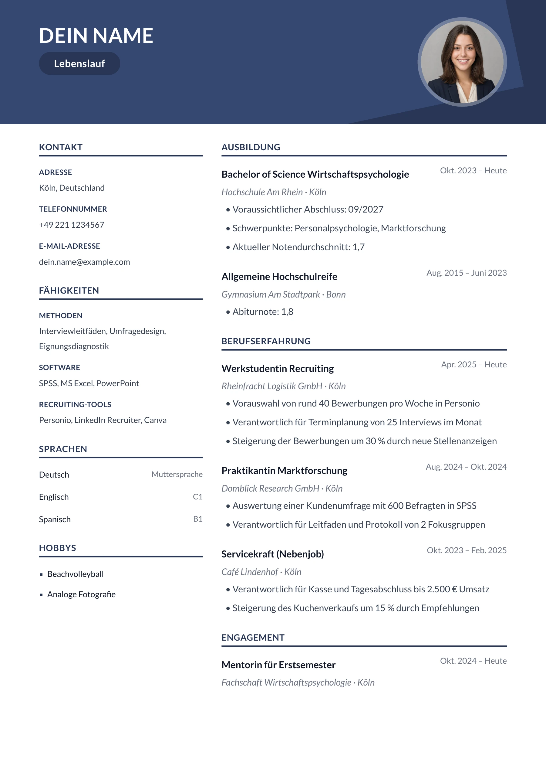 Student*in allgemein · Geometrisch